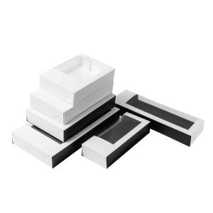 Wholesale Rectangle Food Grade Sushi Takeaway Box With PVC Window from china suppliers