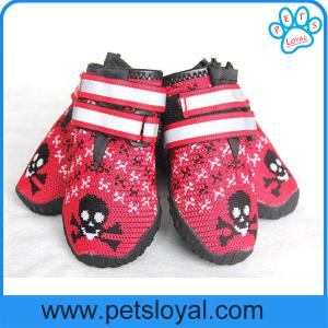 Wholesale Breathable Dog Shoes Soft Knitting Paw Protector with Reflective Velcro China Manufacturer from china suppliers