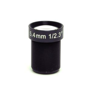 Wholesale 5.4mm 1/2.3&quot; F2.5 12MP 60Degrees S Mount 4K Low Distortion Lens from china suppliers