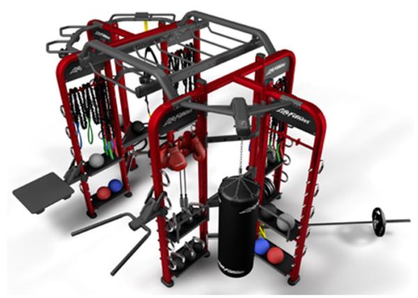 Multi Station Synergy 360 Workout Machine , Weight Training Machines Eco
