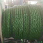 ABS Approved PP Fiber Cover 8 Strand Combination Rope For Marine Deep Sea Ship
