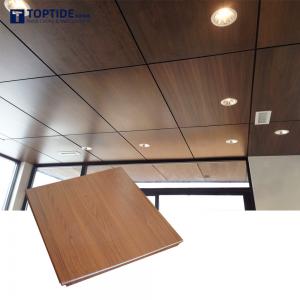 China Powder Coated Metal Ceiling Tiles Easy to Install Customized Size on sale