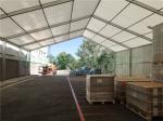 Fire Resistant PVC Tarpaulins Temporary Garage Tent , Temporary Tent Structure