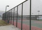 Decorative Tennis Court Mesh Fencing , Chain Link Security Fence 40x40mm