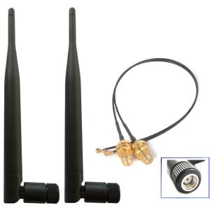 Wholesale 50 Ohm Impedance 2.4GHz WiFi Omnidirectional Antenna for 3G 4G LTE Communication from china suppliers