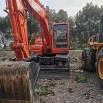 DOOSAN150W DH150W DH150W-7 Wheel Excavator / Used DOOSAN DH 150 150W-7 KOREA