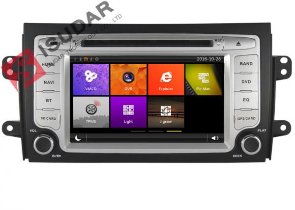 Quality In Dash Car GPS Navigation 2 Din Car Dvd Player For SUZUKI SX4 2006-2012 3G Ipod for sale
