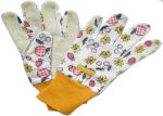 Drill PVC Polar Dots Printed Cotton & Polyester Women Gardening Working Gloves 9