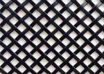 Burnished Brass Flat Crimped Wire Grille, SS304 Flat Woven Ceiling Drapery