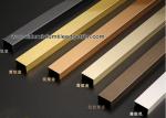 Mirror Black / Rose Gold Stainless Steel Inlay Groove U Patti / U Profiles