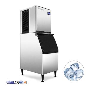 Wholesale Overseas Machinery Service ICEMA Commercial Ice Cube Maker Machine 300KG 400kg 500kg from china suppliers