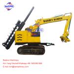 Hydraulic High Power Hole Digger Machine / Large Tractor Post Hole Digger