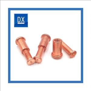 Wholesale M5 to M24 Carbon Steel Grade 4.8 Copper weld Bolt Smooth surface from china suppliers
