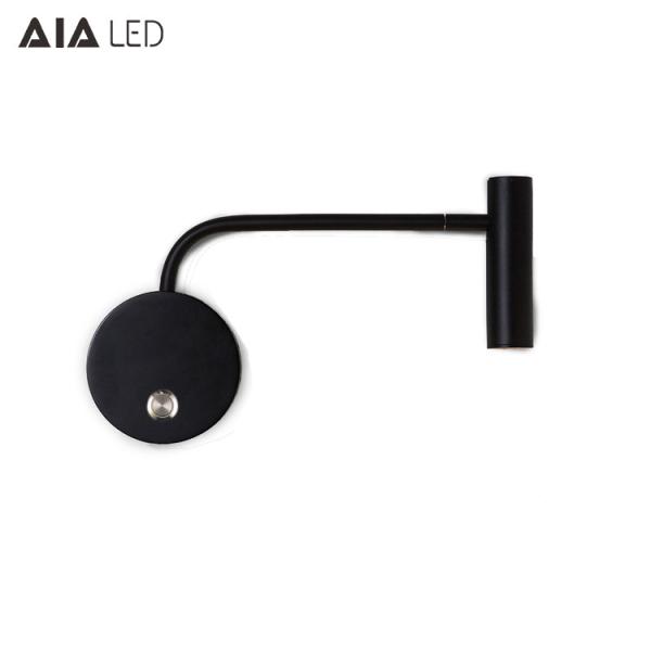 Surface mounted led headboard wall light/hotel led bed reading light/led bedside