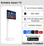 Smart Pharmacy Companion: LG StandByMe Portable TV Tablet HIPAA-Safe Health Hub