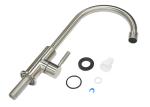 cupc 304 Stainless Steel Kitchen Mixer Cold Water Tap Single Handle Brushed sink