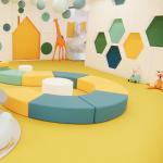 Commercial-Grade Durability PVC Vinyl Tiles for Offices Retail Stores and Modern