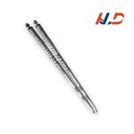 Flat twin-screw extruder screw PP twin-screw barrel screw granulation material
