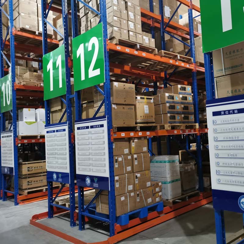 Cold Rolled Customizable VNA Rack Heavy Duty Warehouse Rack