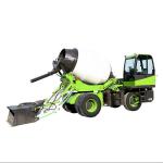 Multifunctional 3.5 M3 Self Loading Concrete Mixer Vehicle / Cement Mixer Truck