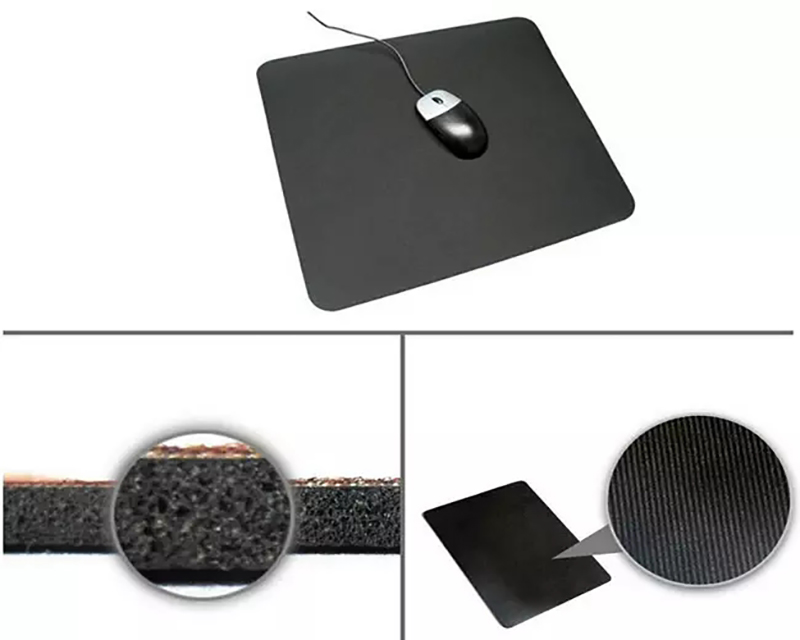 Custom Sublimation Neoprene Square Mouse Mats 18x22cm White Blank Small Size Mouse Pads
