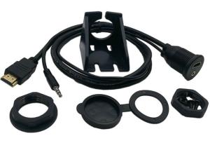 Wholesale Easily Install Car Audio Cable / USB Female Extension Cable UV Resistant Socket from china suppliers
