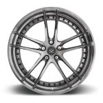 Gloss Black Customized Alloy Rims For Ferrari 458 / 21inch 2-PC Forged Rims