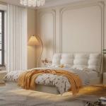 Banquet Modern Wood Bedroom Furniture Set With Plywood Panel