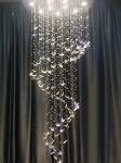 Luxury Artistic Butterfly Glass Ceiling Light Chandeliers For Hotel Villa