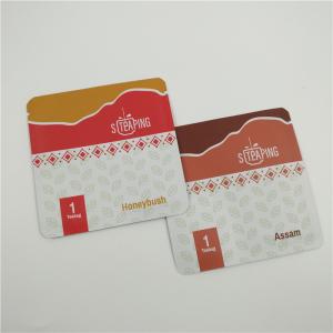 Wholesale Foil Plastic Tea Recyclable Pouch Packaging Black Green Customized Logo from china suppliers