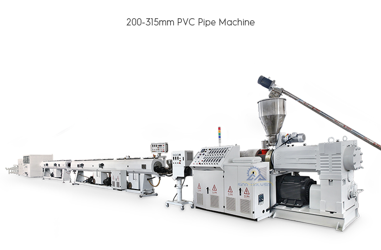 PVC Water Supply Pipe Making Machine PVC Pipe Manufacturing Machine 380V