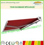 aluminium semi cassette awning accessories factory, Chinese heavry retractable