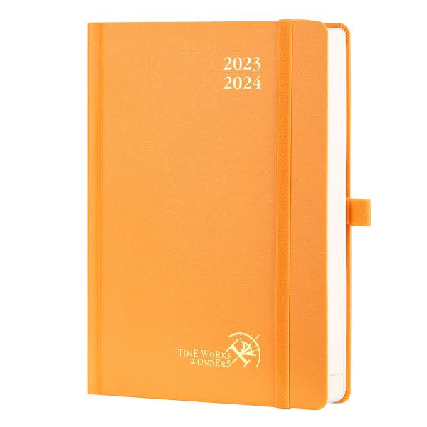July 2023 June 2024 Hardcover Academic Daily Planner A5 80GSM FSC Certified