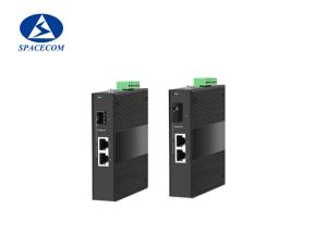 Wholesale DC 56V Fast Ethernet Converter 2x10/100/1000Base-T + 1x1000Base-X SFP from china suppliers