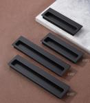 Wholesale Zinc Alloy Modern Luxury Kitchen Cabinet Handles Matt Gold Black