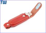 Slim Leather Stick Ring 64GB Thumb Drive Memory Storage Device