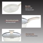 Multifunction 11 Pcs Medical Stone Non Stick Pot Set Cookware Set Aluminum
