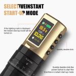 Golden-Black New Design High Cost Performance Wireless Tattoo Machine Pen With