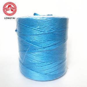 China 1 - 5mm Fibrillated Polypropylene Twisted Twine Rope For Gardening Tie on sale
