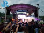 Music Show Box Truss Stage , Curved / Half Circle 10x10 Truss System CE Listed