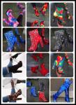Customized ODM Platform High Heel Boots Fish Mouth Half High Boots