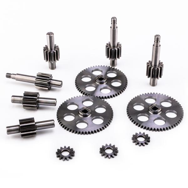 Gear Shaft Metal Spur And Pinion Gear High precision Motor Gear Metal Machining