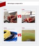 Silicone Rubber Insulated Wire Used In Home Appliance/Lighting/Heater Tinned