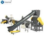 Waste Plastic Recycling Line Pet Plastic Crushing Washing Dry Recycling Machine
