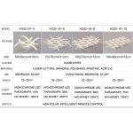 Long bar Acrylic ceiling lights for Indoor home Decor Lighting Fixtures (WH-MA
