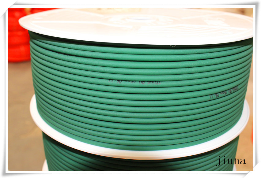 Any Color 2mm-20mm Diameter Polyurethane Rough Round Belt For Transmission