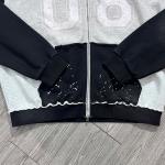Print Pattern Vintage Color Blocked Hoodie 100% Cotton Heavyweight With Custom