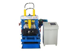 Wholesale Length 8-11m Purlin Roll Forming Machine Chain Size 1.5-2 Inch With 7 Shafts Flating Device from china suppliers