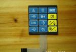 3M467 Custom Membrane Switch Panel , CJT Connector Waterproof Membrane Switch