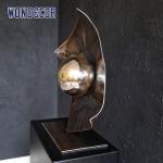 Interior Art Decoration Abstract Stainless Steel Ball Art Sculpture